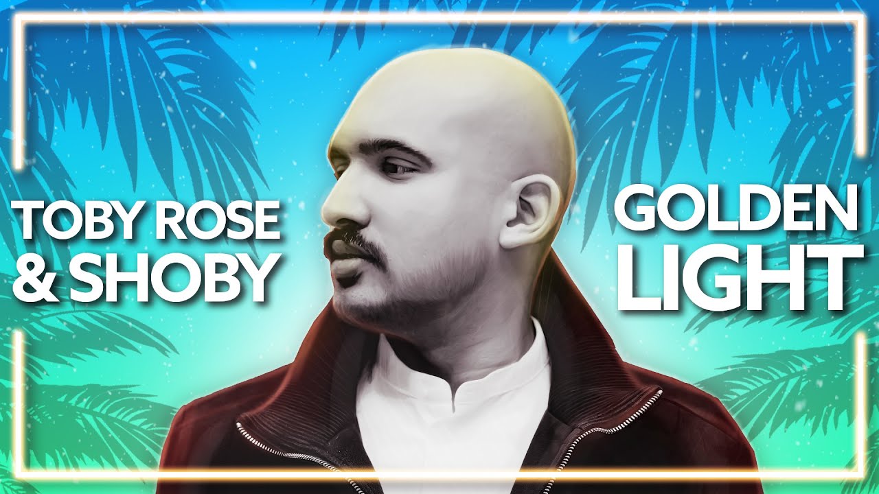 Toby Rose & Shoby - Golden Light (ft. Eirik Næss) [Lyric Video]
