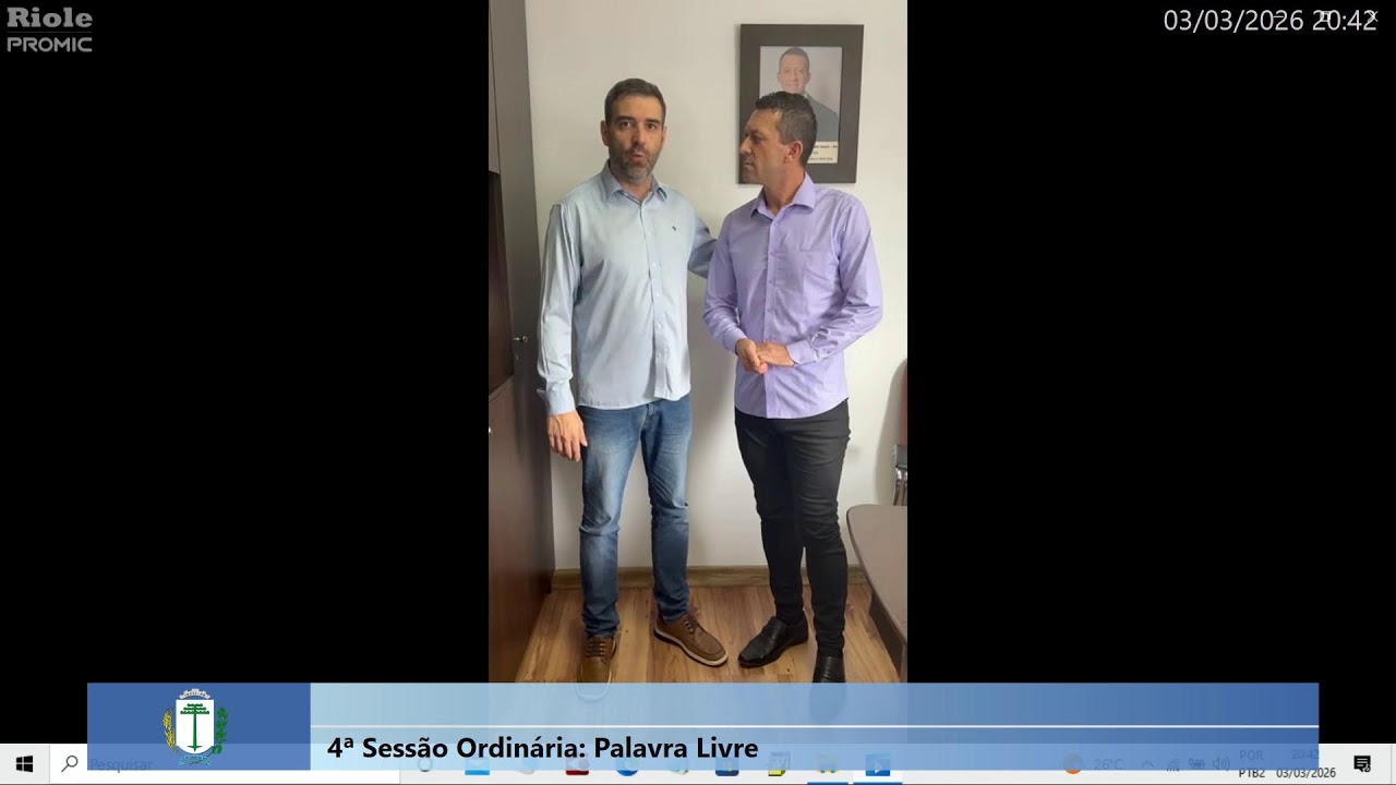 Sessão Ordinária 03-03-2026