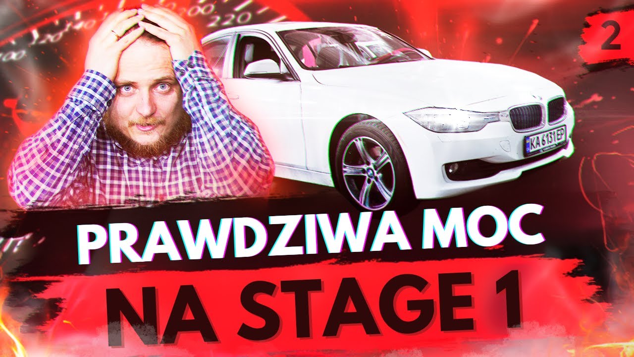 Chip tuning BMW F30 328 STAGE 1. Ile NAPRAWDĘ jest mocy? Ile daje DOWNPIPE? N20 N26 Stage 1