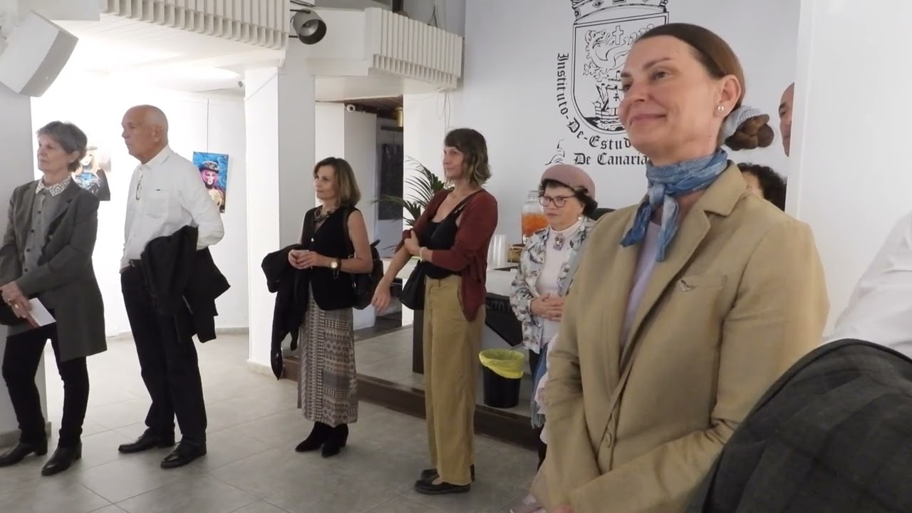 Inauguración de la exposición 'Máscaras', de Luis M. Anibarro (12/02/2026).IEHC