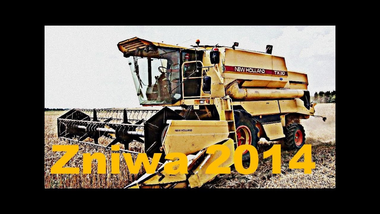 Żniwa 2014 || New Holland TX 30 || Mega Wtopa TX 30 ||