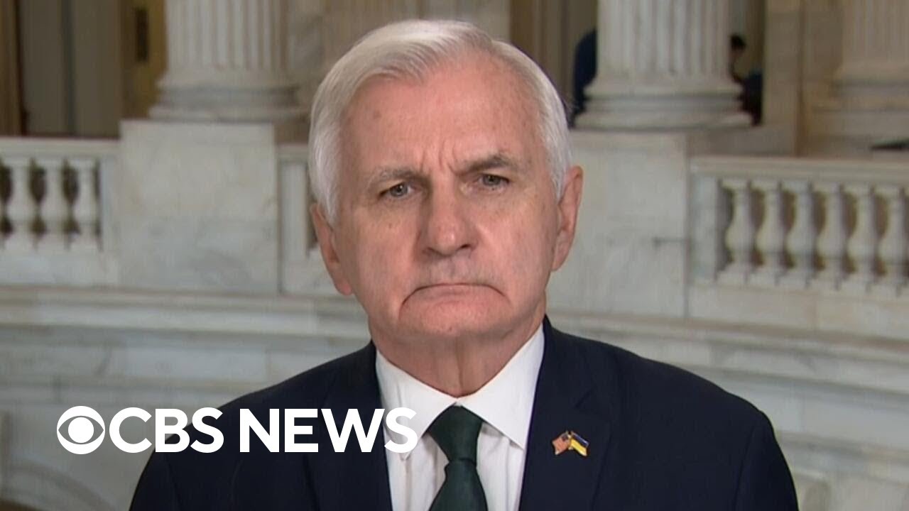 Democratic Sen. Jack Reed calls Charlie Kirk shooting 