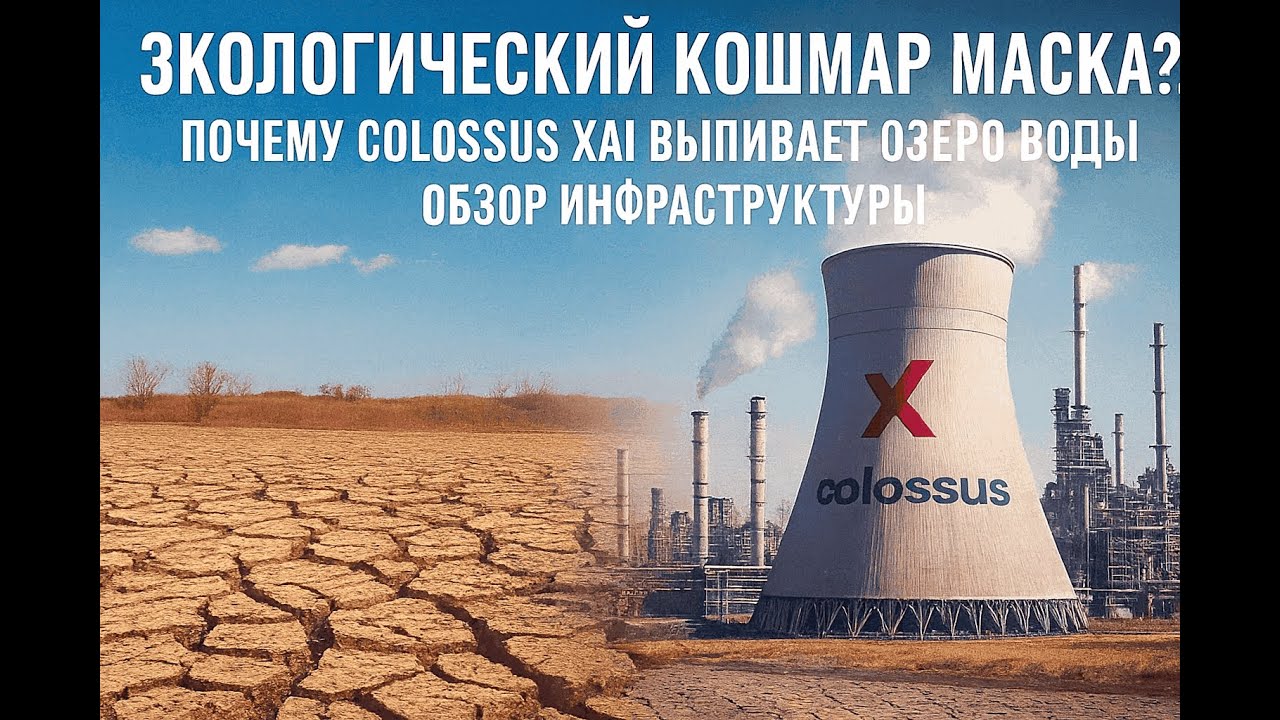 Колосс Маска: Суперкомпьютер за $10 млрд, Который Потребляет Город. Правда о Colossus XAI.