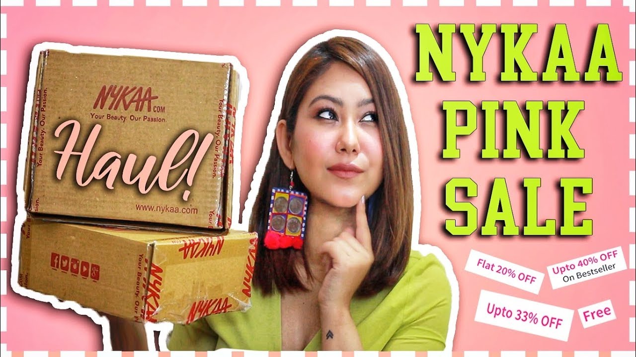 NYKAA Hot Pink SALE HAUL🔥 | Best Deals On Makeup & Skincare | Mini Review | ThatQuirkyMiss