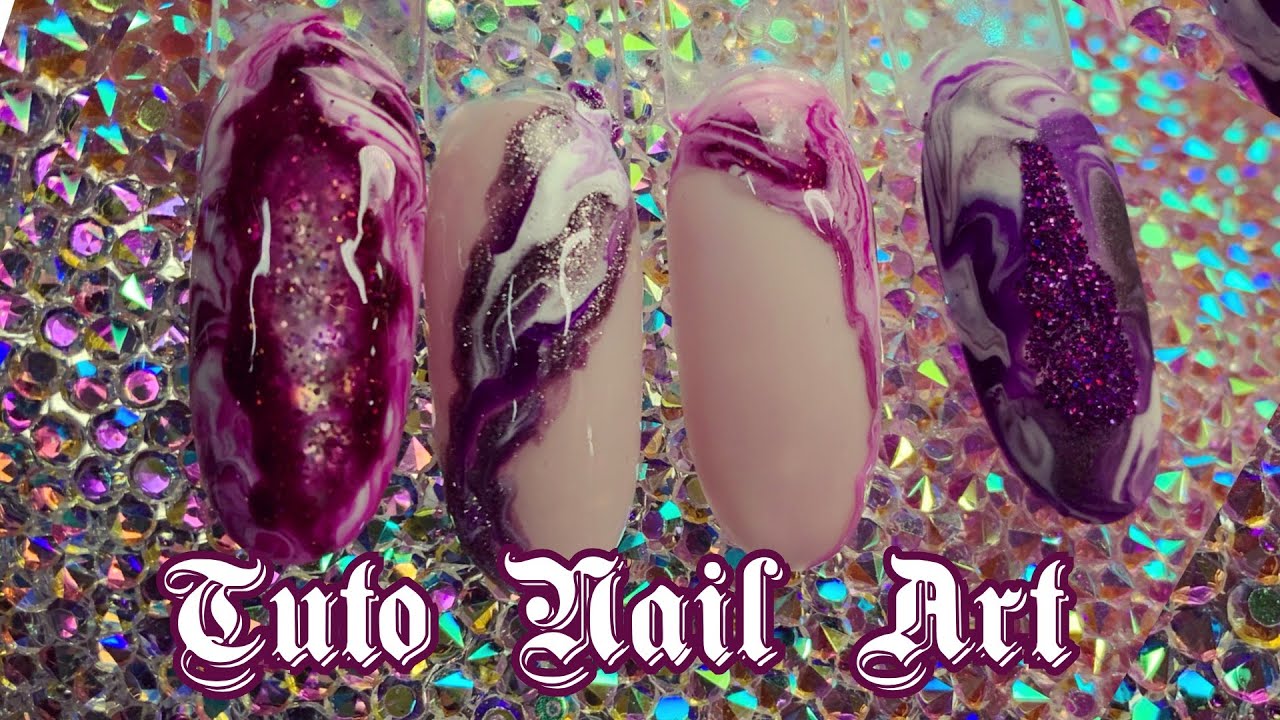 TUTO NAIL ART - Marble & Gemme Stone (Nouvelle Collection Modelones)