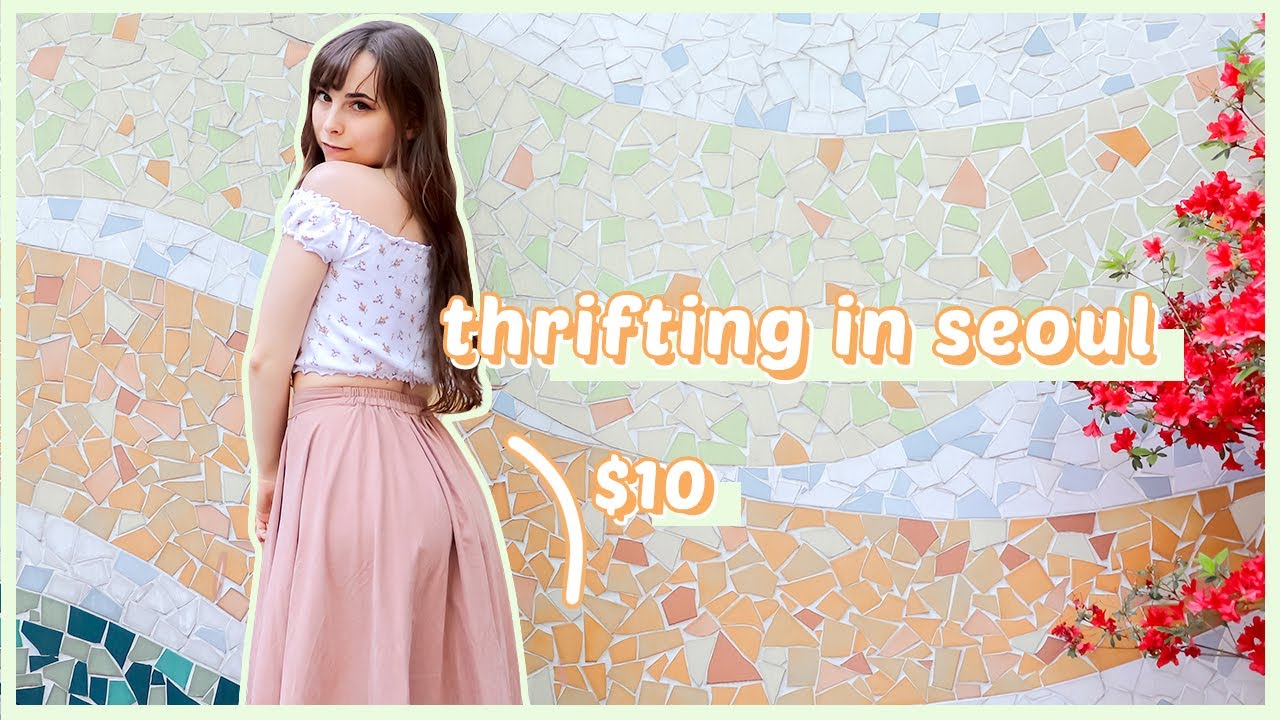 Thrifting in Korea 🌻 Vin Prime Lookbook & Haul &bull;&bull; 빈프라임 구제옷 룩북