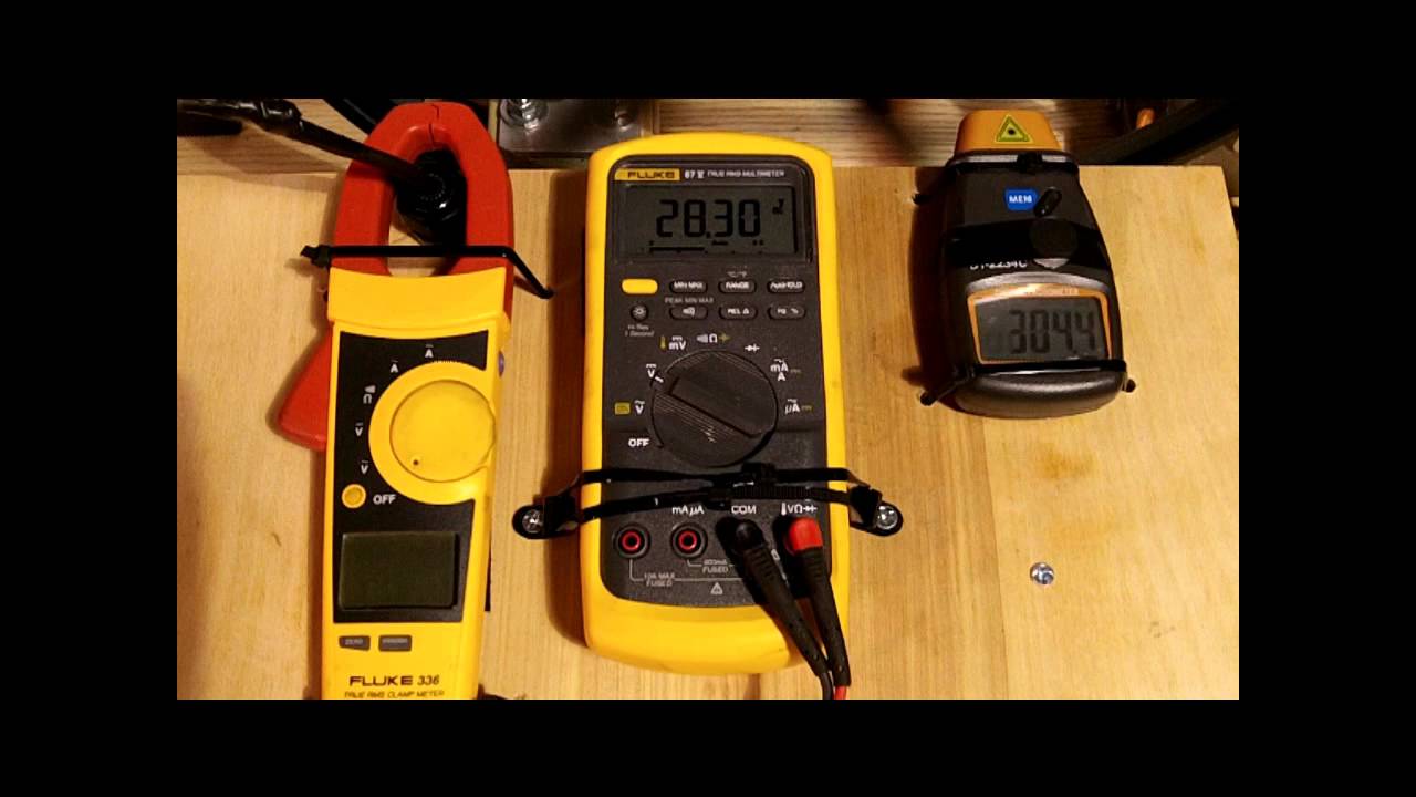 Windtura 750 Wind Hydro Generator Turbine: Open Circuit Voltage vs. RPM