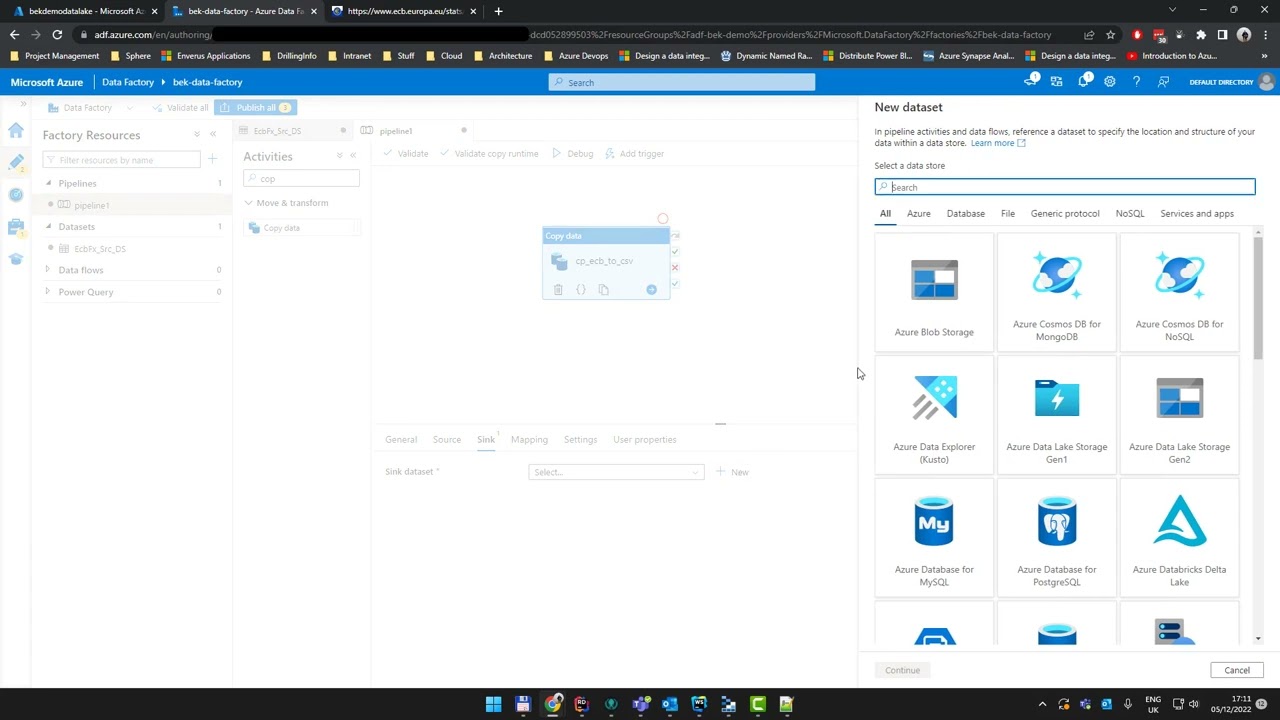 Azure Data Factory ETL 101