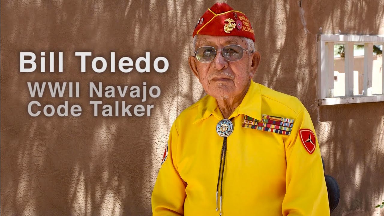 Bill Toledo - Navajo Code Talker - Living History
