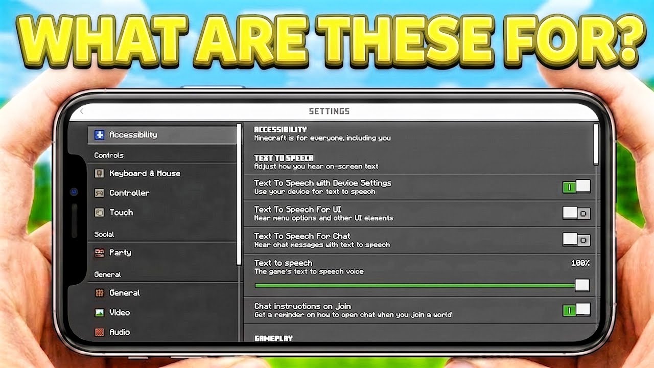 Minecraft Accessibility Settings Explained (Beginner's Guide)