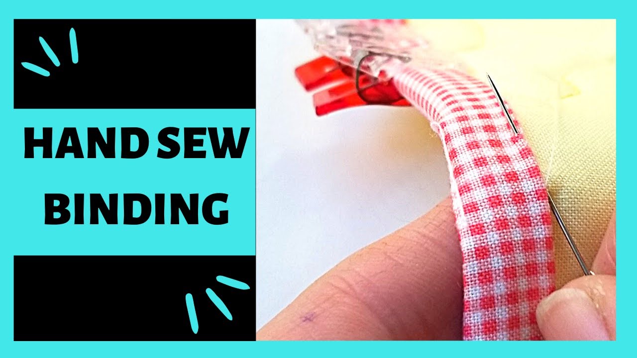 How to Sew Hand Binding on a Quilt : Step-by-Step Beginner Tutorial with Faodail Creation
