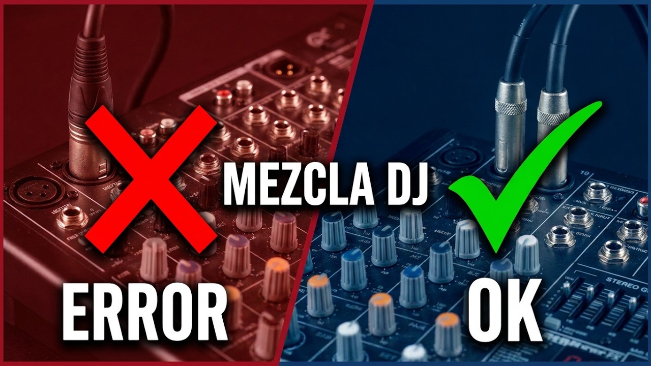 Como trabajar una mezcladora de dj con un consola