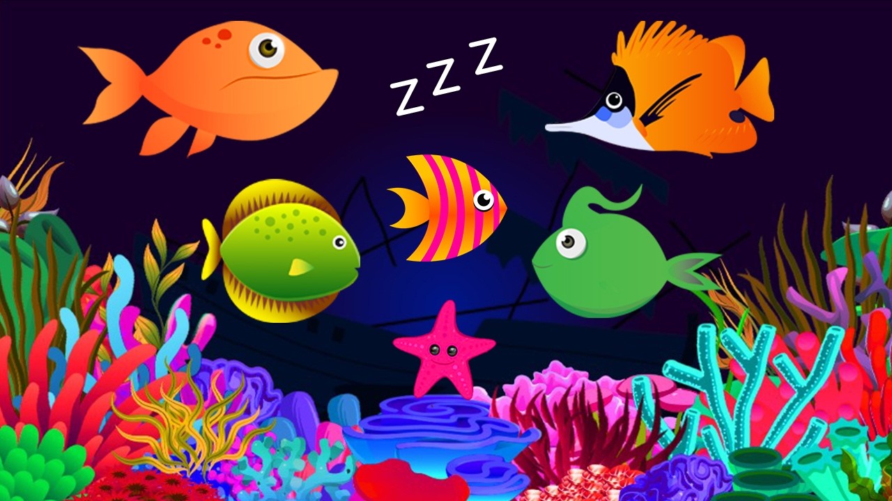 Mozart Sleep Music for Infants 💤 Undersea Fish #449