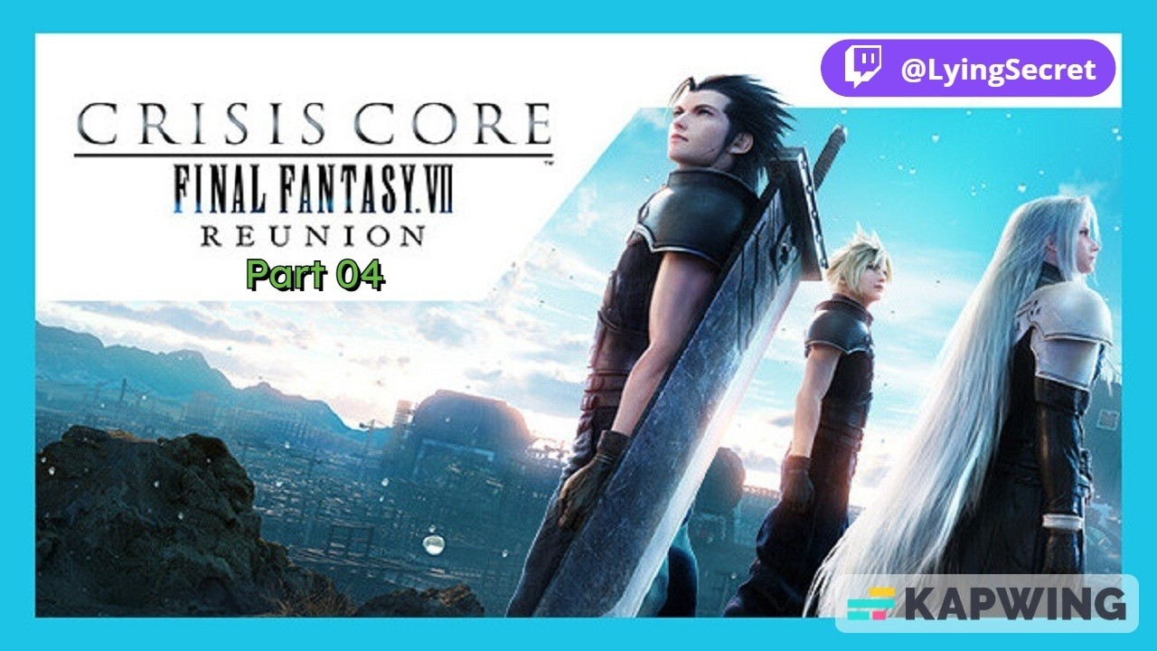 Crisis Core FF7 Reunion - Part 04: Dating Aeris / Hojo's Lab Fun