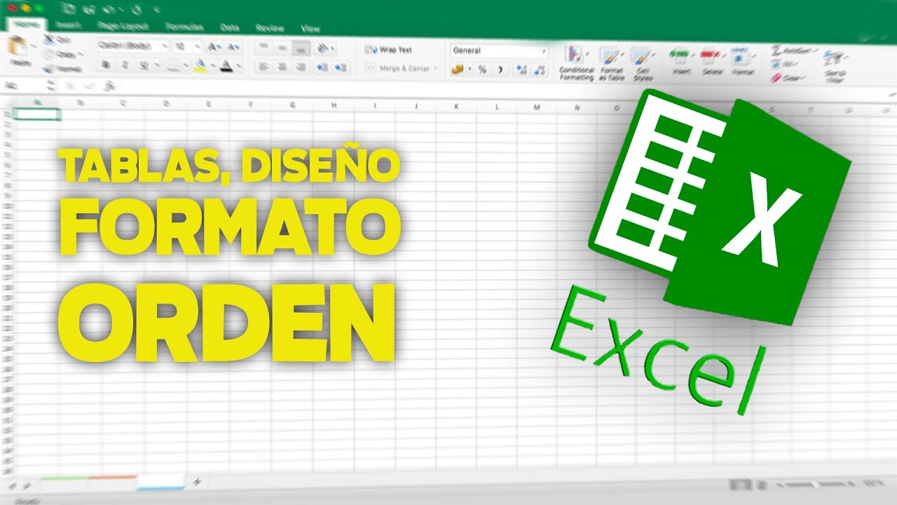 Curso Excel #25: Tablas, diseño, formato y orden.