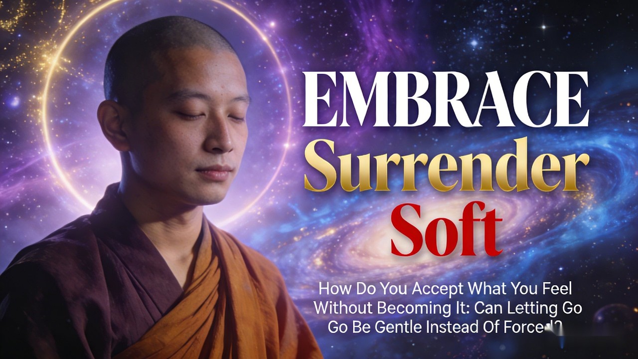 How Do You Accept What You Feel Without Becoming It：Can Letting Go Be Gentle Instead Of Forced？