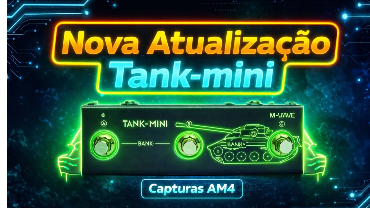 TANK MINI: SAIU ATUALIZAÇÃO AGORA LER CAPTURAS AM4! #TANKMINI #mvave