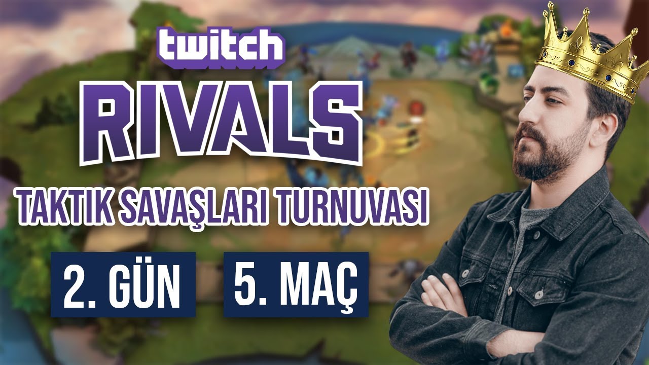 Twitch Rivals 2. Gün 5. Maç - 5000 $ ÖDÜLLÜ TEK MAÇ
