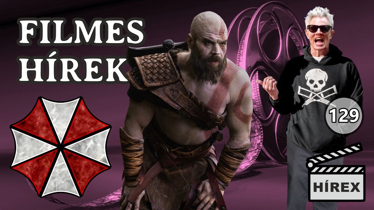 HÍREX #129 - HÍREX #129 – RESIDENT EVIL univerzum / Élőszereplős GOD OF WAR / Véget ér a Jackass