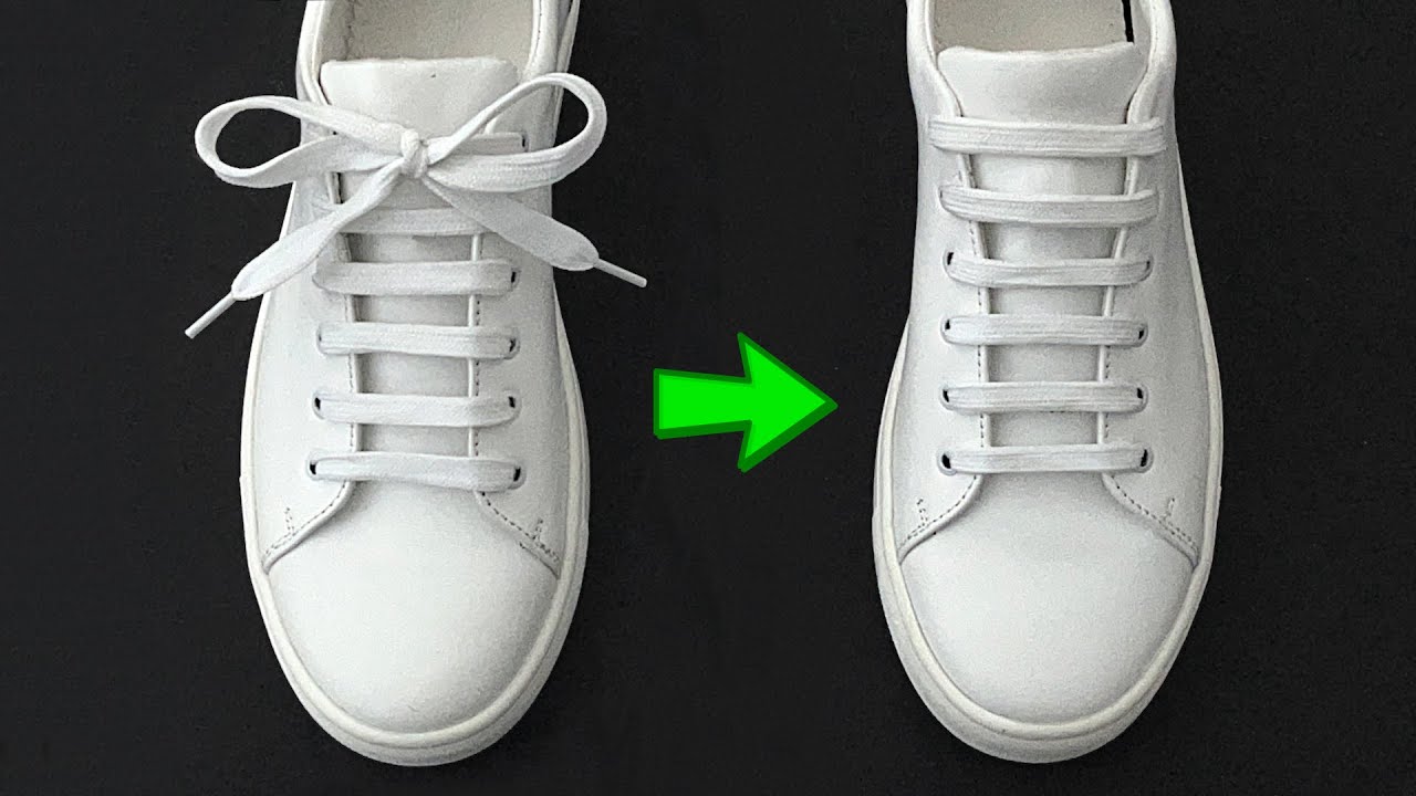 HOW TO HIDE LACES ON YOUR SHOES (3 WAYS)