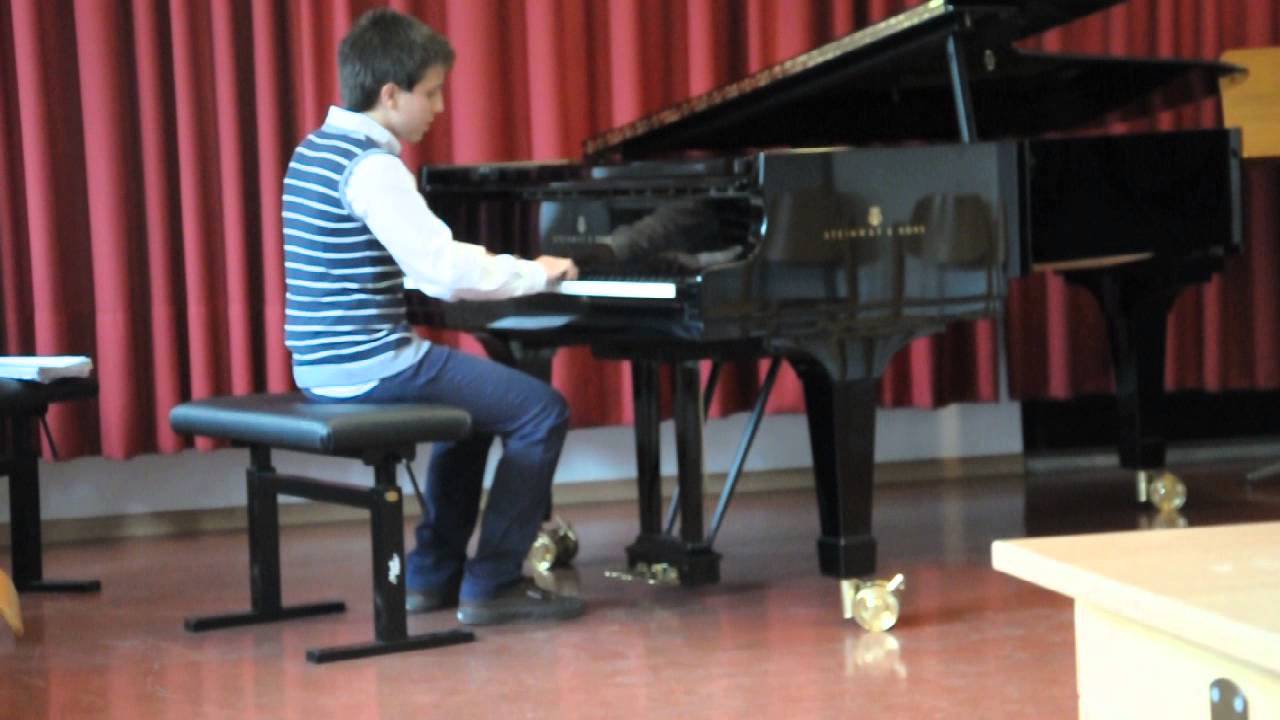Klavier Silber Invention Nr.3 Bach