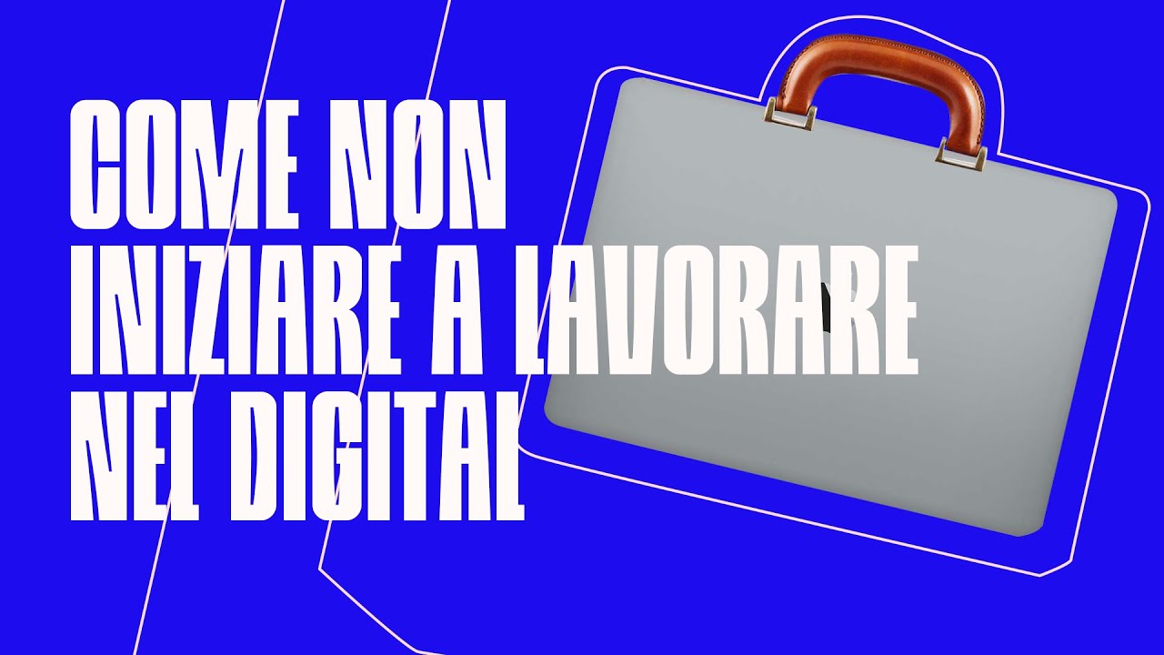 5 errori da NON fare per chi INIZIA ORA nel Digital