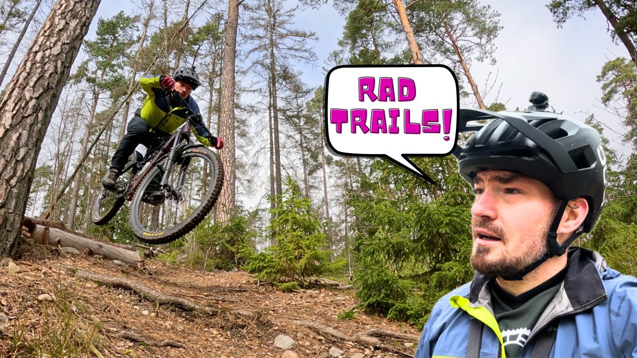 TRAIL RIDING: Upplands Väsby trails - the little hill that could
