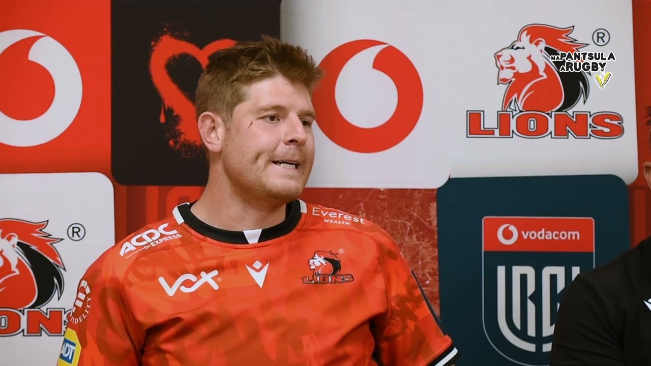 URC РАУНД 5 Lions против Ulster | Послематчевая конференция Ивана ван Рооена и Франке Хорна