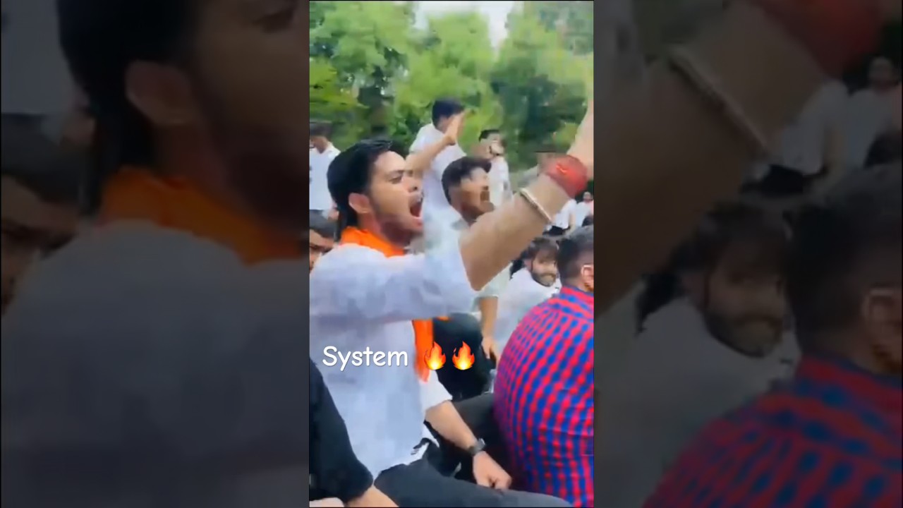 🔥🔥System #shorts #viral #abvp #system #protest #college #collegelife #delhi #cmhouse #trend #short