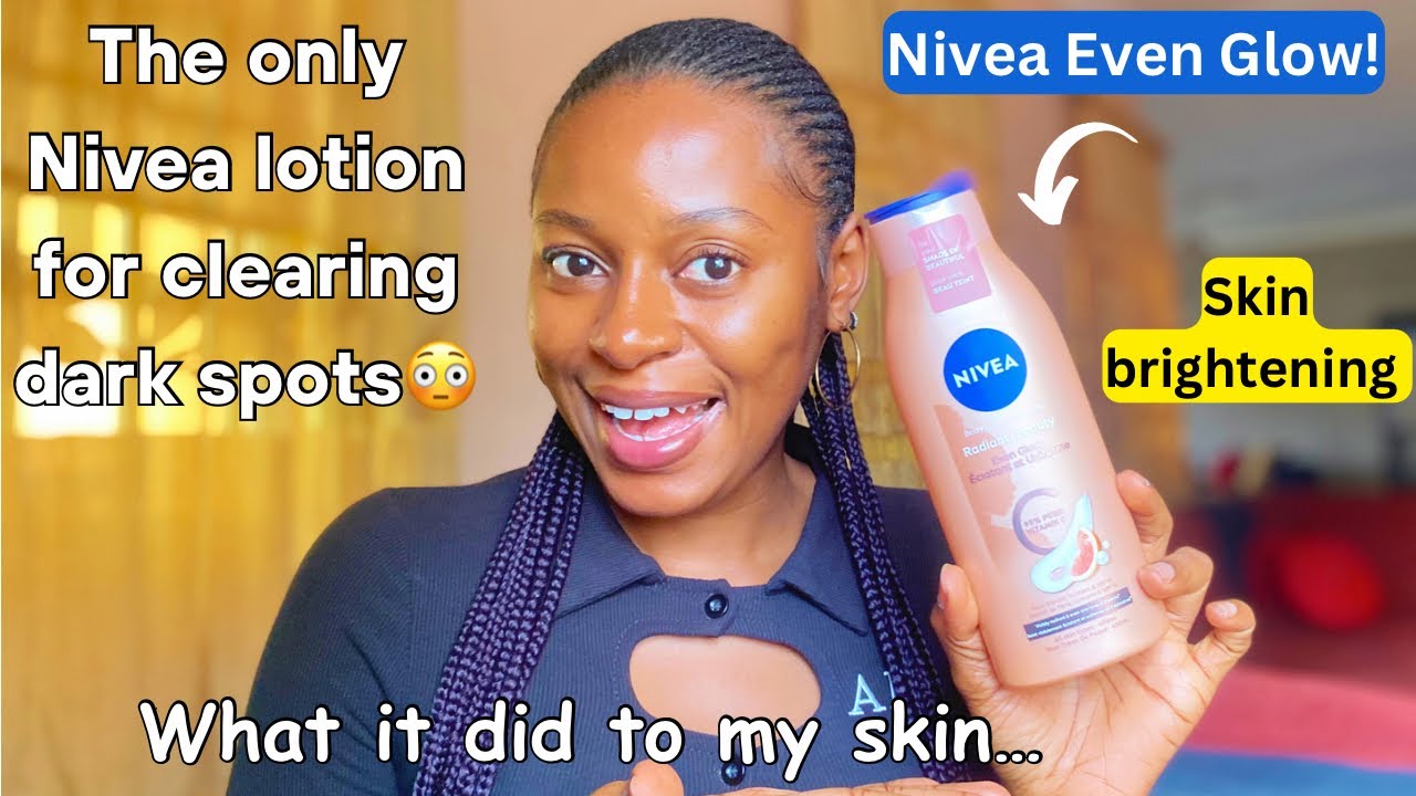 The only Nivea lotion that brightens skin & fades dark spots: Nivea radiant and beauty even glow