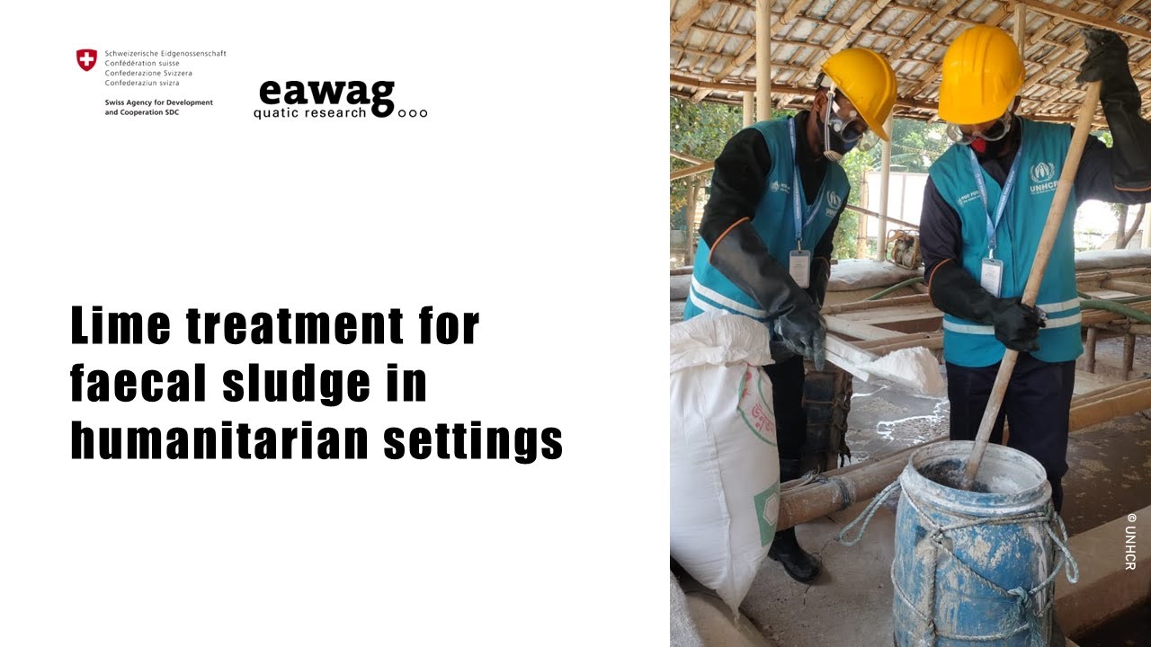 5.10 Lime treatment for faecal sludge in humanitarian settings