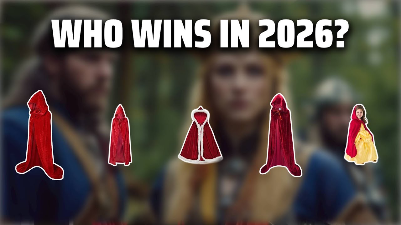 The Top 5 Best Red Cloak With Hood in 2026 - Must Watch Before Buying!