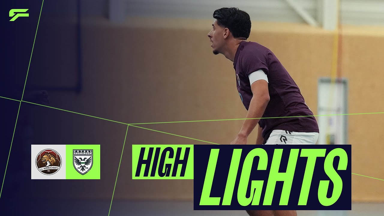 HIGHLIGHTS | FC Bordeauxboys - Futsal Groningen | Eredivisie Futsal 25/26