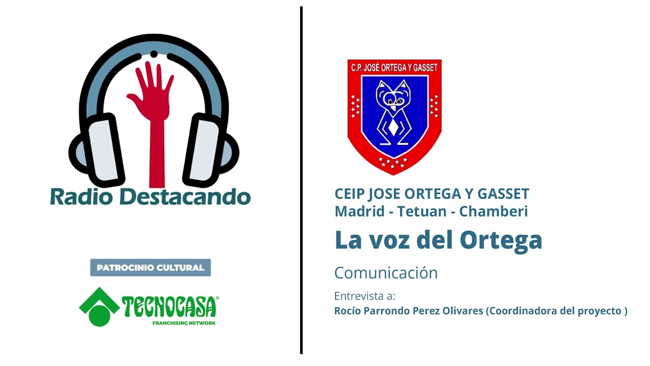 Rocío Parrondo Pérez Olivares. CEIP José Ortega y Gasset. Madrid (Tetuán-Chamberí)