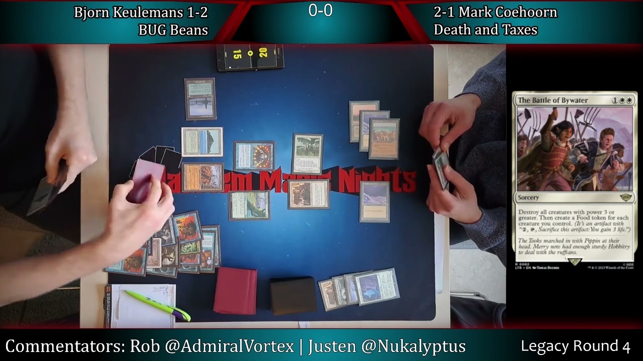 Legacy BUG Beans VS Death and Taxes - Haarlem Magic Nights Invitational - 10 December 2023