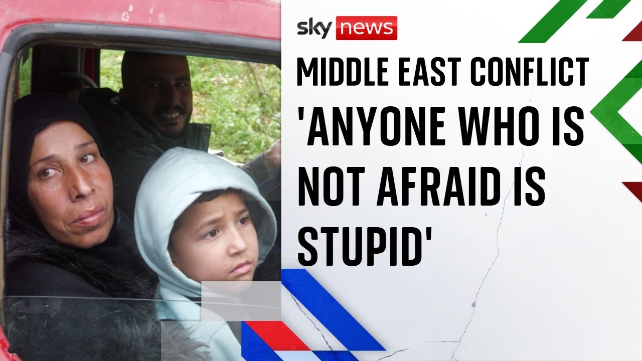 Ливан: Жители заявили телеканалу Sky News: &laquo;Тот, кто не боится, &mdash; глупец&raquo;.