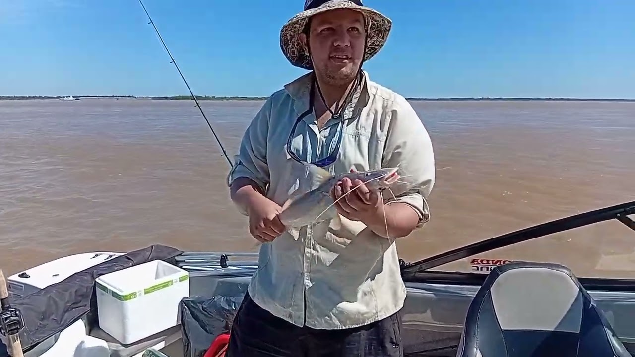 PASEAMOS Y RECORREMOS LUGARES EN EL RIO PARANA🎣 #pesca #rioparana #aventura #recorriendo#fyp #fyp 