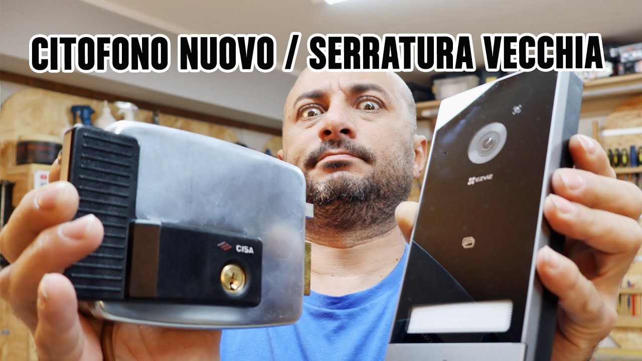Citofono nuovo, serratura vecchia - come collegarli