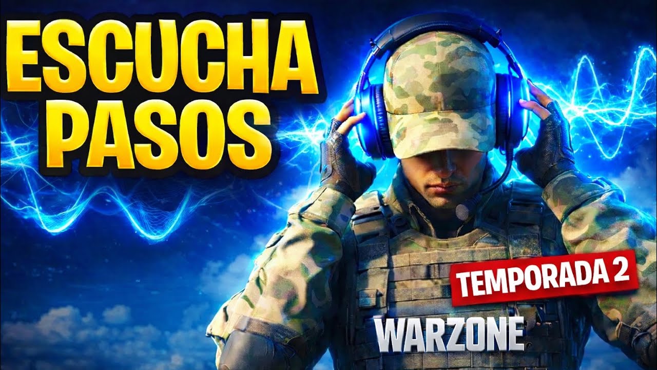 👉 🔥 La CONFIGURACIÓN de AUDIO que te HACE ESCUCHAR TODOS los PASOS en WARZONE T2 😳🎧