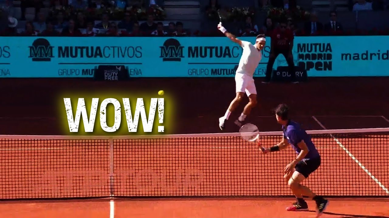 50 Ridiculously Good Drive Volleys by Roger Federer