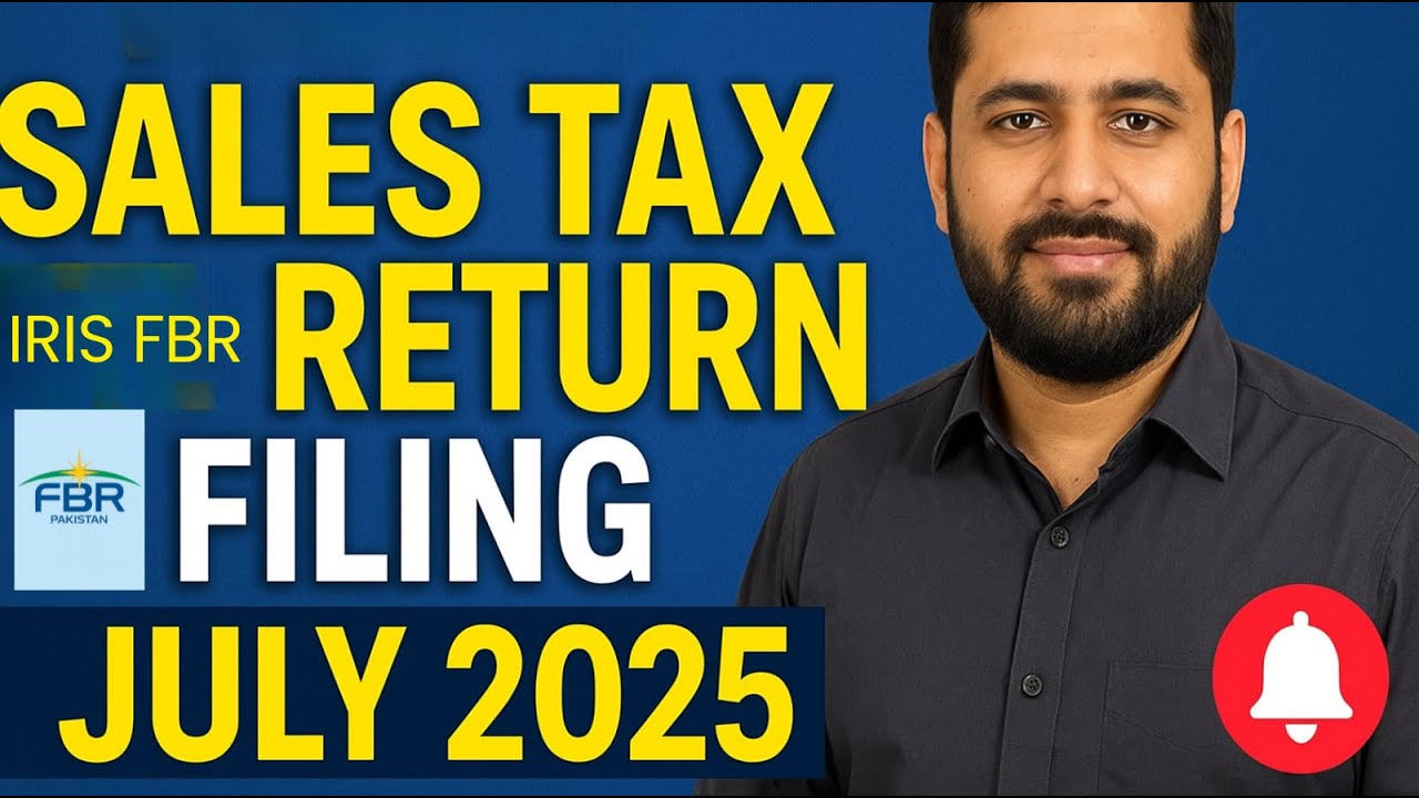 Sales Tax Return Filing July 2025 | FBR Sales Tax Portal Update | Complete Online Guide