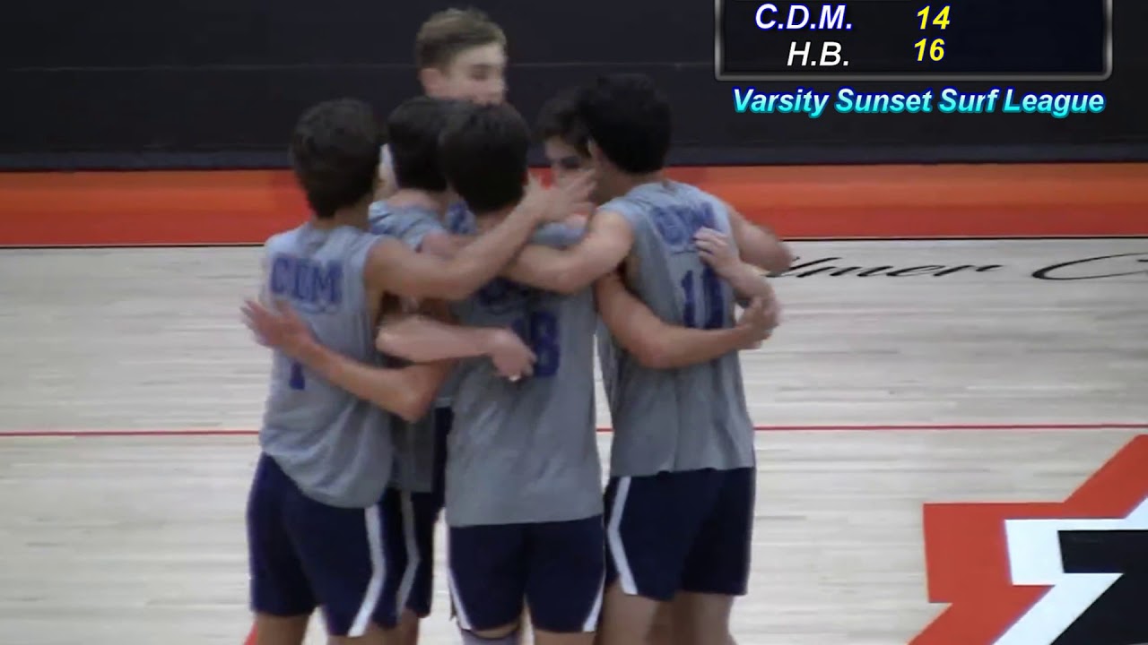 Corona Del Mar Sea Kings vs Huntington Beach Oilers | Set 1 FULL Match | Sunset Surf League 4/20/19