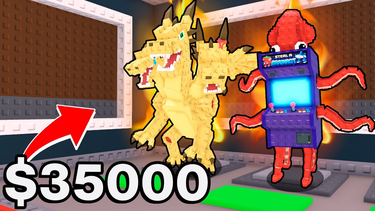GASTEI R$35.000 em CONTAS de ROUBE UM BRAINROT