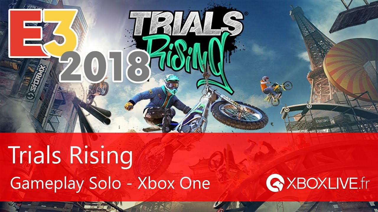 [4K] Trials Rising - Gameplay solo - Xbox One
