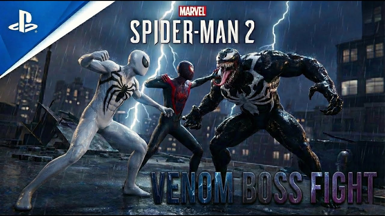 FINAL VENOM Boss Fight 😱 | Spider-Man 2 Gameplay (PS5)