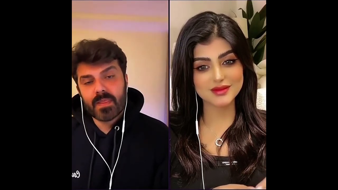 عمار الكوفي قست مع امل الاحمد  و عمار يغني ( موال كون يمك