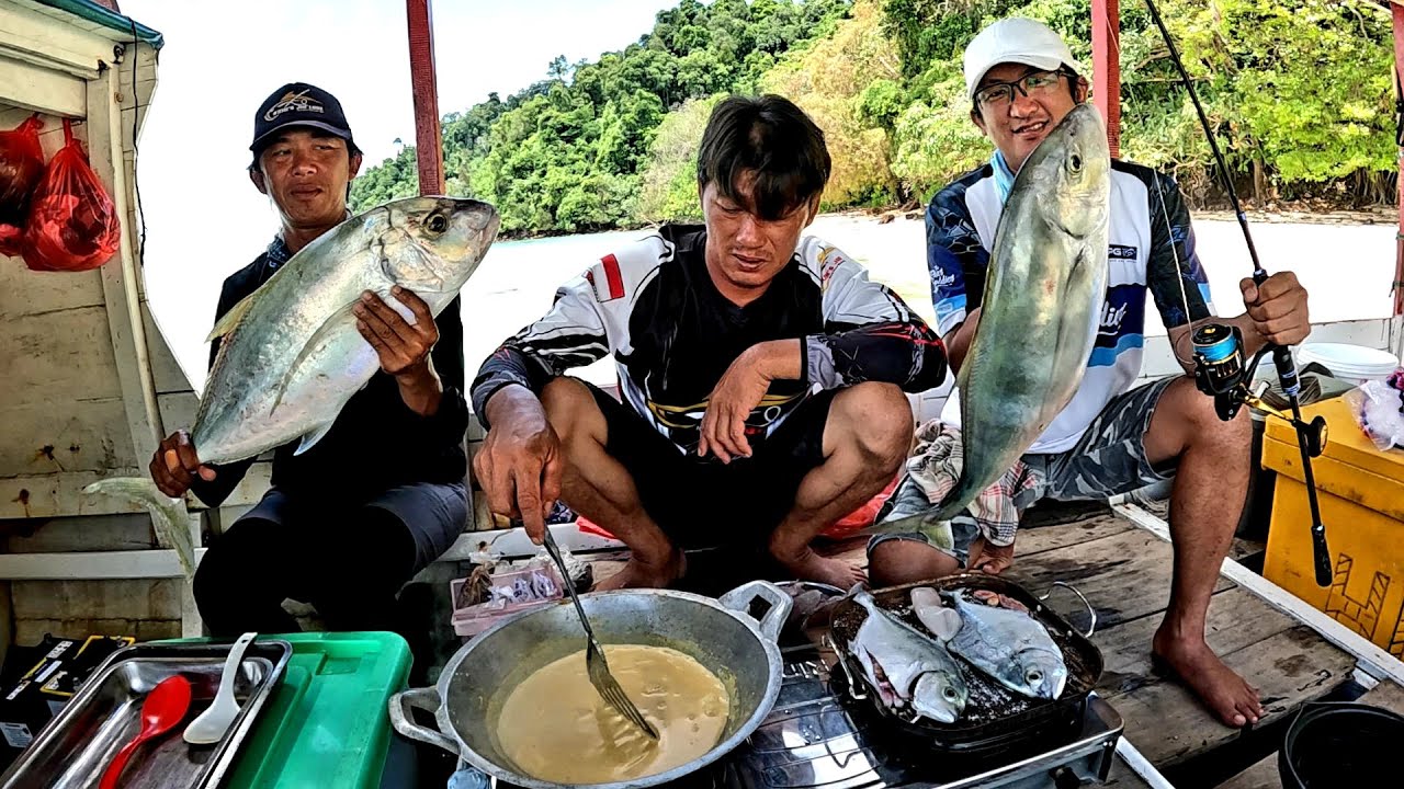PEMANCING MANA YANG GAK TERGODA !!! SEKALI TURUN LANGSUNG DI SAMBAR IKAN BABON - DAY 4