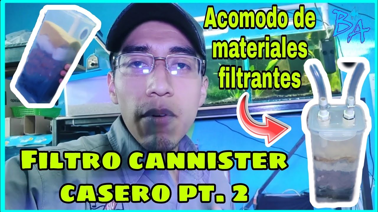 Filtro cannister casero pt.2, el MEJOR filtro para ACUARIO Bioacuatixz