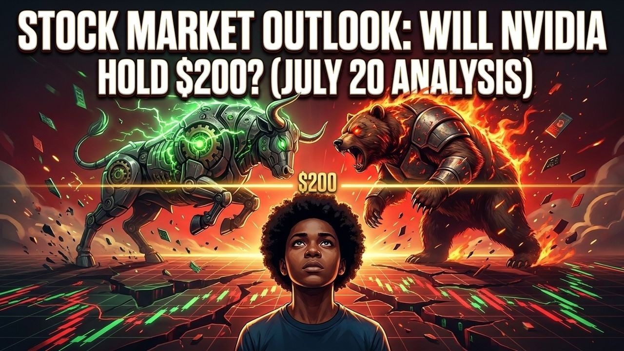 Stock Market Outlook: Will Nvidia Hold $200? (July 20 Analysis)