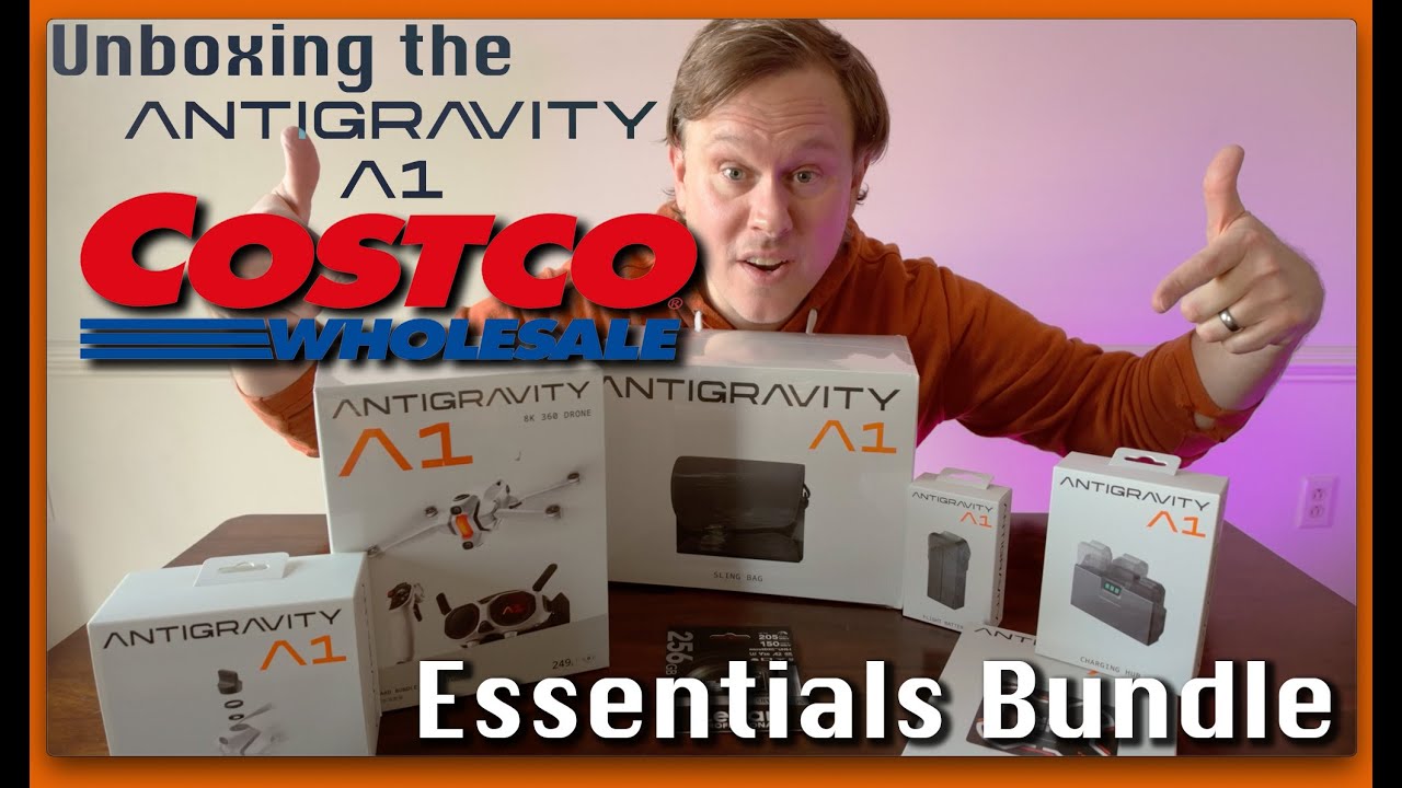 Unboxing the Antigravity A1 Essentials Bundle sold at Costco Wholesale